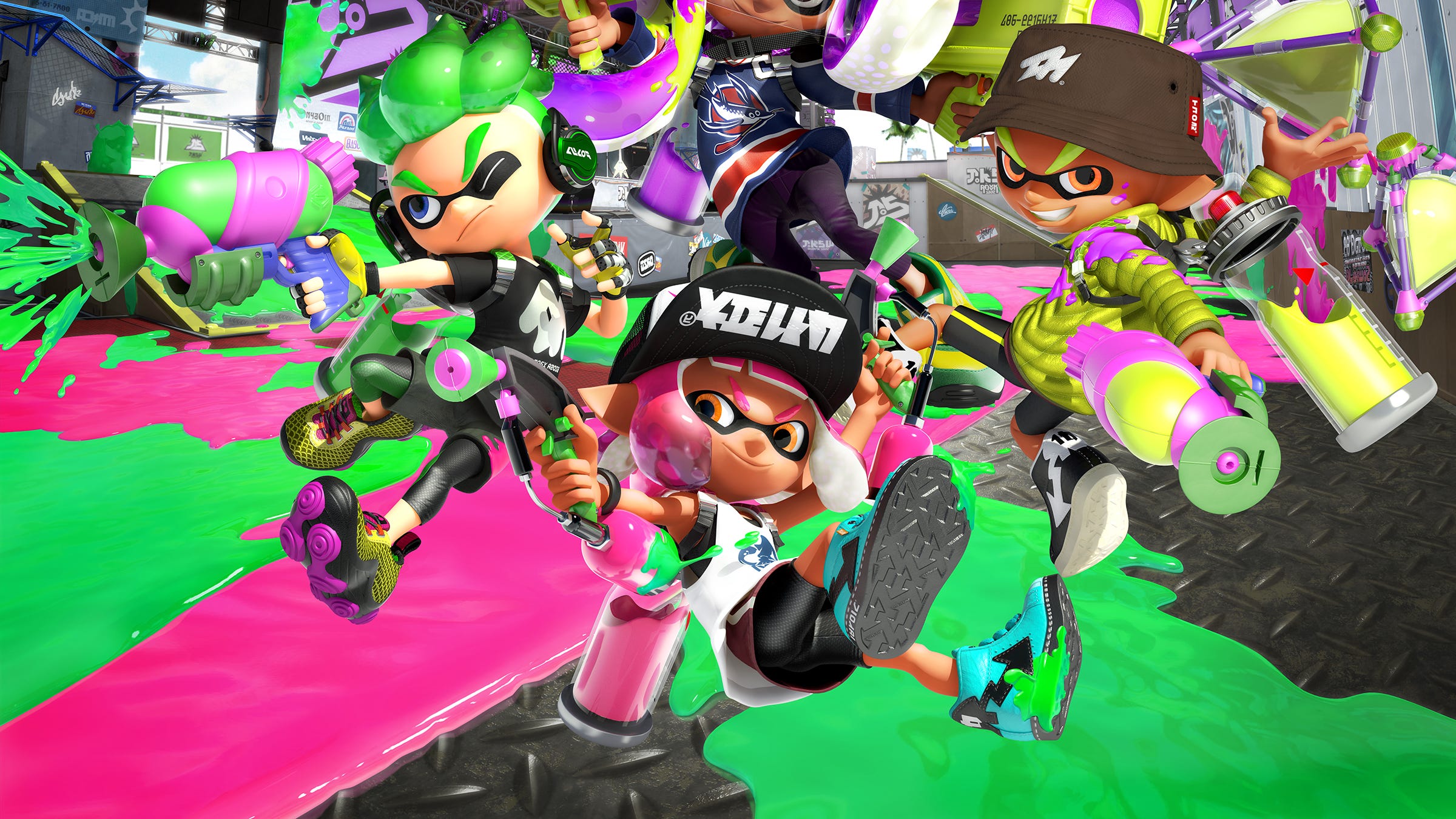 splatoon 2 co op online